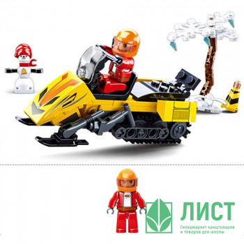 Конструктор пластиковый Снегоход 115 деталей (Sluban) арт.M38-B0951 Конструктор пластиковый Снегоход 115 деталей (Sluban) арт.M38-B0951