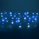 Гирлянда электрическая уличная занавес Бахрома 5*0,4/0,6м 180LED "Мерцание" цвет синий (светлый провод) арт.183-135