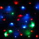 Гирлянда электрическая для дома точечная 3,5м 36LED цвет мульти (зеленый провод) 8режимов арт.130-359
