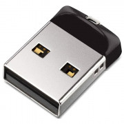 Флеш диск 32GB USB 2.0 SanDisk CZ33 Cruzer Fit черный