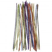 Проволока пушистая Шенил в наборе 30 штук (deVENTE) 0,6х30 см ассорти блестящая арт.8000093