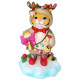 Украшение декоративное "Тигр в костюме лося" 9*5,5см арт.87570