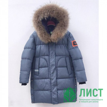 Куртка зимняя для девочки (MULTIBREND) арт.dux-296-1 цвет синий Куртка зимняя для девочки (MULTIBREND) арт.dux-296-1 цвет синий