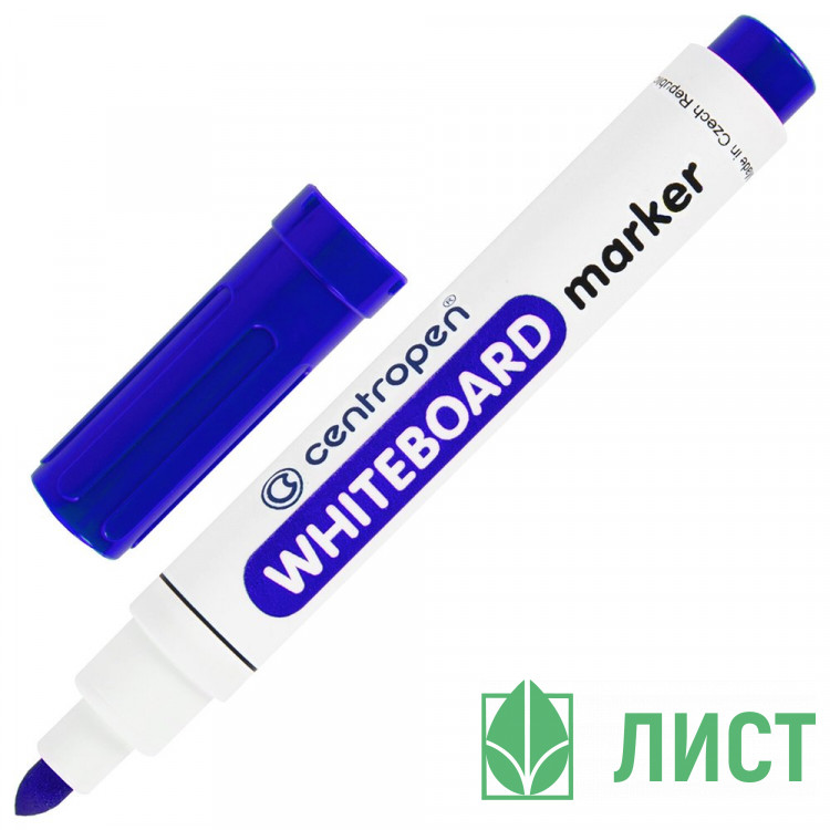 Маркер для доски CENTROPEN круглый 2,5мм синий арт.8559/1С/8569