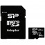 Карта памяти 64GB microSD, Silicon Power Elite microSDXC Class 10 UHS-I - 