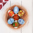 ПАСХА Термонаклейка для украшения 7 яиц "Хохлома и гжель" арт.10243432 - 
