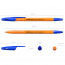 Ручка шар. н/проз.корп. (ErichKrause) R-301 Orange синий, 0,7мм арт.43194 (Ст.50) - 