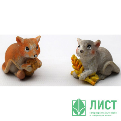 Статуэтка СГ &quot;Мышка&quot; 4,5см в ассортименте арт.743593 Статуэтка СГ "Мышка" 4,5см в ассортименте арт.743593