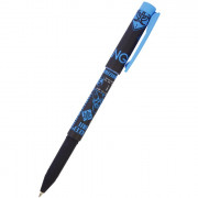 Ручка шариковая не прозрачный корпус (BrunoVisconti) Биологическая опасность!  синяя 0.7 мм арт.20-0214/68  Ст.24)