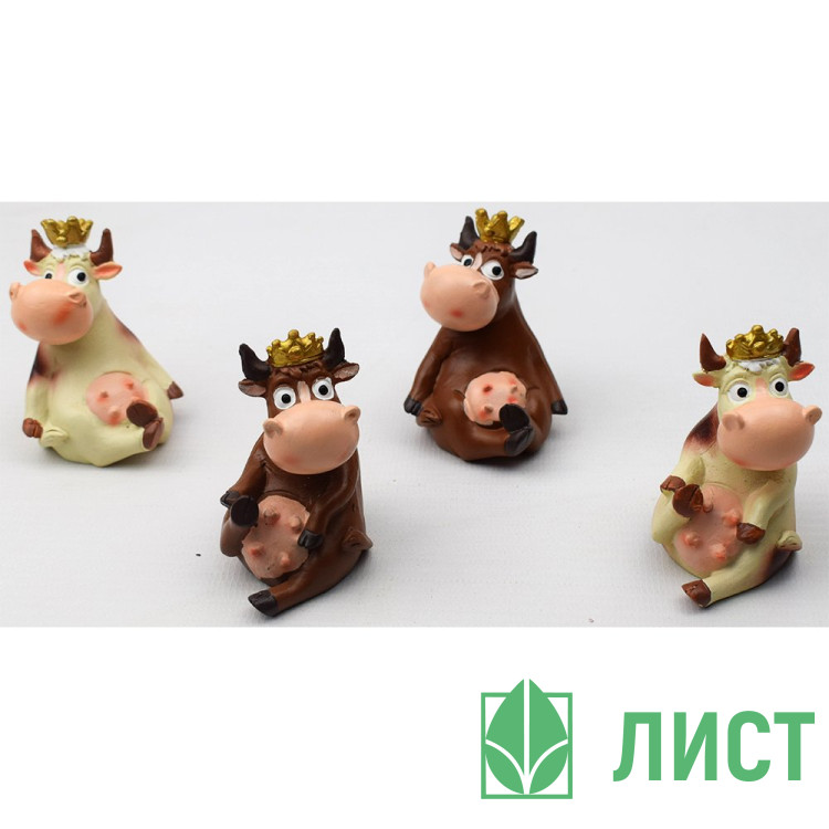 Статуэтка СГ "Коровка" 6см в ассортименте арт.753930