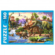 Пазл 160 элементов Динозавры (РК) арт П160-0630