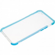 Накладка силиконовая с уголками для Apple iPhone 6  синяя