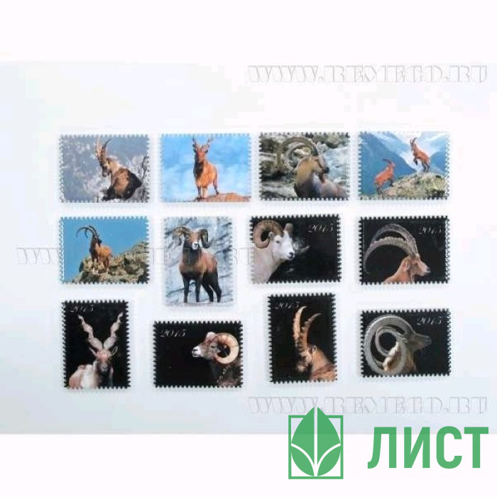 яяяМагнит СИМВОЛ ГОДА "Овечка" 8см арт.671241