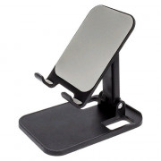 Подставка для телефона/планшета AMFOX S808 с регулировкой угла наклона, цв.черный