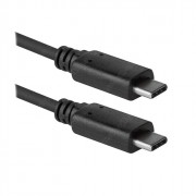 Кабель Type-C-Type-C Defender USB99-03H (1,0м) 2.1A черный. силикон