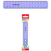 Линейка 15см пластиковая ЕК Pastel, фиолетовая арт.49537(Ст.1/20)