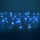 Гирлянда эл.д/улицы подвесная Бахрома 3*0,4/0,6м 100LED (св.провод) цв.синий мерц. арт.183-164