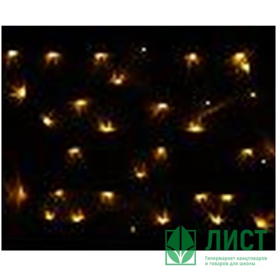 Гирлянда электрическая уличная сетка 2*3м 384LED цвет белый теплый (светлый провод) 8режимов арт.183-0010 Гирлянда электрическая уличная сетка 2*3м 384LED цвет белый теплый (светлый провод) 8режимов арт.183-0010
