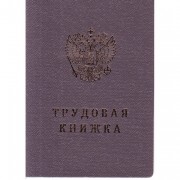 Трудовая книжка (твердая обложка)