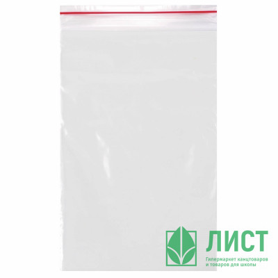 Пакет с замком (Zip Lock гриппер) 120*170мм, комплект 100штук в упаковке 28 мкм(Ст.15) Пакет с замком (Zip Lock гриппер) 120*170мм, комплект 100штук в упаковке 28 мкм(Ст.15)
