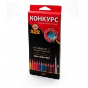 Набор карандашей цветных (KOH-I-NOOR) MONDELUZ 12 цветных акварельные арт.3716012001KSRU