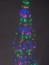 Гирлянда электрическая для дома нить 02м 200LED "Хвост кометы" цвет мульти (светлый провод) арт.YS-185 - my_203376