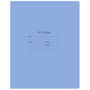 Тетрадь 12 листов косая линия (BG) Отличная голубая арт.Т5ск12 10594