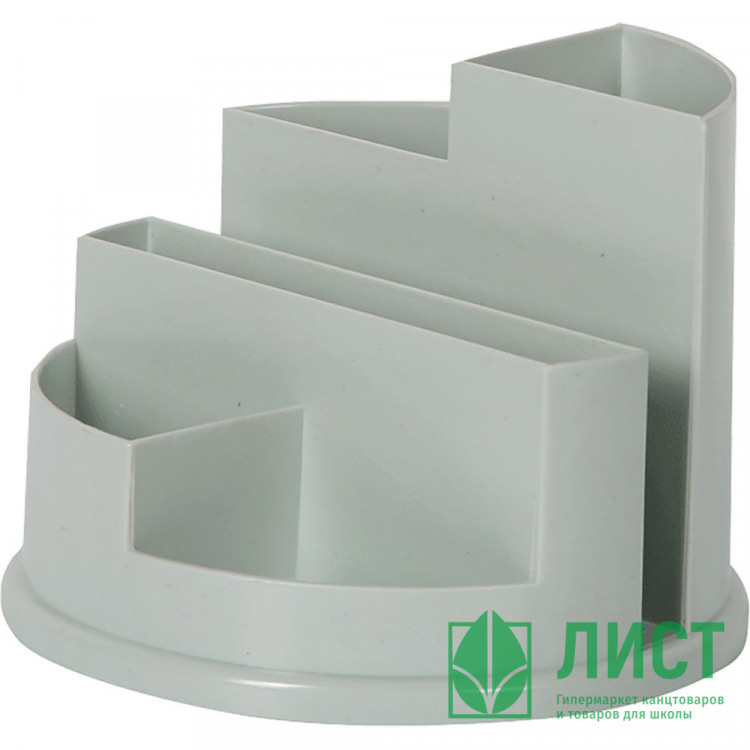 Подставка для ручек и карандашей (Attomex) Классика (Classic) серая арт.4102401 (Ст.12)