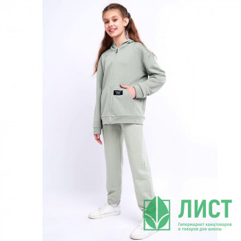 Брюки спортивные для девочки (CLE) арт.725860/38т размер 32/128-40/152 цвет зеленый Брюки спортивные для девочки (CLE) арт.725860/38т размер 32/128-40/152 цвет зеленый