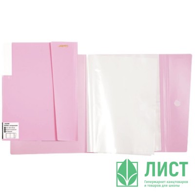 Папка 20 файлов 0,50мм пластик deVENTE Pastel розовая арт.3101802 (Ст.40) Папка 20 файлов 0,50мм пластик deVENTE Pastel розовая арт.3101802 (Ст.40)