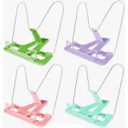 Подставка для книг (Attomex) никелированный металл и пластик ассорти 15,5x14x13,5 см арт. 8063544