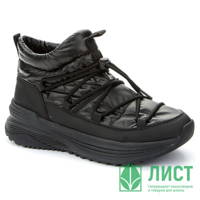 Дутики для девочек зимние (CROSBY) черный верх- текстиль подкладка -искусственная шерсть артикул 438197/11-02 Дутики для девочек зимние (CROSBY) черный верх- текстиль подкладка -искусственная шерсть артикул 438197/11-02