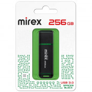 Флеш диск 256GB Mirex Spacer,USB 3.0,цв.черный