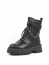 Ботинки для девочки (KEDDO) черный верх-искусственная кожа подкладка - байка артикул 538123/25-01 - 