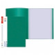 Папка 30 файлов 0,50мм пластик deVente зеленая арт.3102406 (Ст.30)