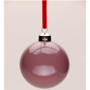 Шар пластик 06см глянец цв.красно-фиолетовый 116 арт.РШ5716