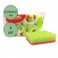 Губки для посуды 5 штук в упаковке  97*64*30  ТМ Perfera FRESH AND CLEAR волна (Ст.) - 