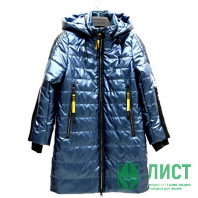 Куртка осенняя для девочки (Venedise) арт.98041 размерный ряд 36/140-44/170 цвет синий Куртка осенняя для девочки (Venedise) арт.98041 размерный ряд 36/140-44/170 цвет синий