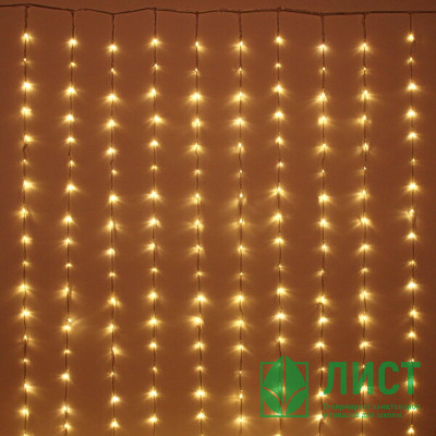 Гирлянда эл.д/дома занавес Дождь 1,5*2м 240LED &quot;Водопад&quot; цв.т.белый (с.провод) 8реж. арт.725-0597 Гирлянда эл.д/дома занавес Дождь 1,5*2м 240LED "Водопад" цв.т.белый (с.провод) 8реж. арт.725-0597