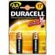Батарейка LR06 Duracell BL2 (цена за упаковку)