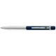 Ручка шариковая подарочная (LUXOR) Gemini корпус синий/хром  арт.2036