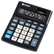Калькулятор настольный 8 разрядов ELEVEN  Business Line 137*102*31 (СМВ801ВК)) (Ст.1)