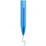 Ручка шариковая не прозрачный корпус (Luxor) "InkGlide 100 Icy" синяя, масляная, игольчатый стержень, трехгранный корпус, 0,7мм арт.16602OR/50BX (Ст.50) - 