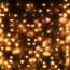 Гирлянда электрическая для дома занавес Дождь 1,5*2,5м 360LED цвет теплый белый (светлый провод) 8режимов (можно соединять) арт.131-029 - 