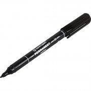 Маркер перманентный CENTROPEN круглый 1мм черный арт.2846/1Ч