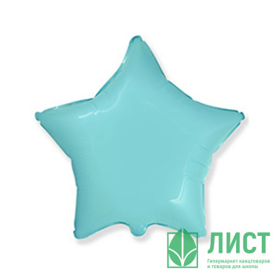 Шар фольгированный 81см Фигура Звезда голубой арт.1204-0704 Шар фольгированный 81см Фигура Звезда голубой арт.1204-0704