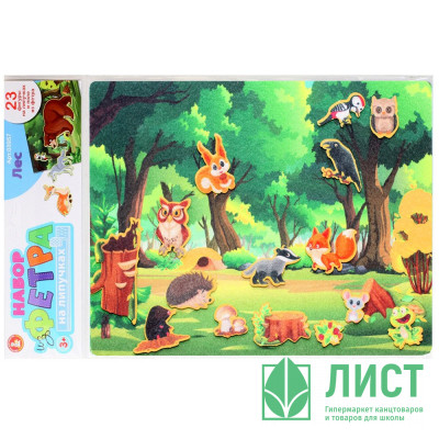 Поделка из фетра на липучках Лес (ДК) арт.03957 Поделка из фетра на липучках Лес (ДК) арт.03957