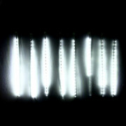 Гирлянда электрическая для дома фигурная 2*0,5м 36LED "Тающая сосулька" цвет белый (светлый провод) арт.113-024