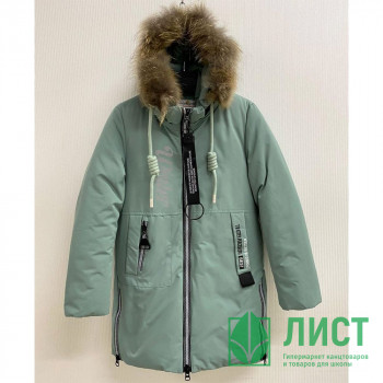 Куртка зимняя для девочки (MULTIBREND) арт.nzk-2233-1 цвет мятный Куртка зимняя для девочки (MULTIBREND) арт.nzk-2233-1 цвет мятный