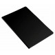 Папка с прижимом А4 16мм пластиковая  0,5мм черная (Buro) арт.ECB04CBLACK